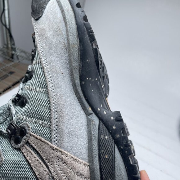 Asolo Gore Tex Voyager XCR Blue Tan Hiking Outdoors Trail Boots Womens Size 8.5 - Picture 13 of 16